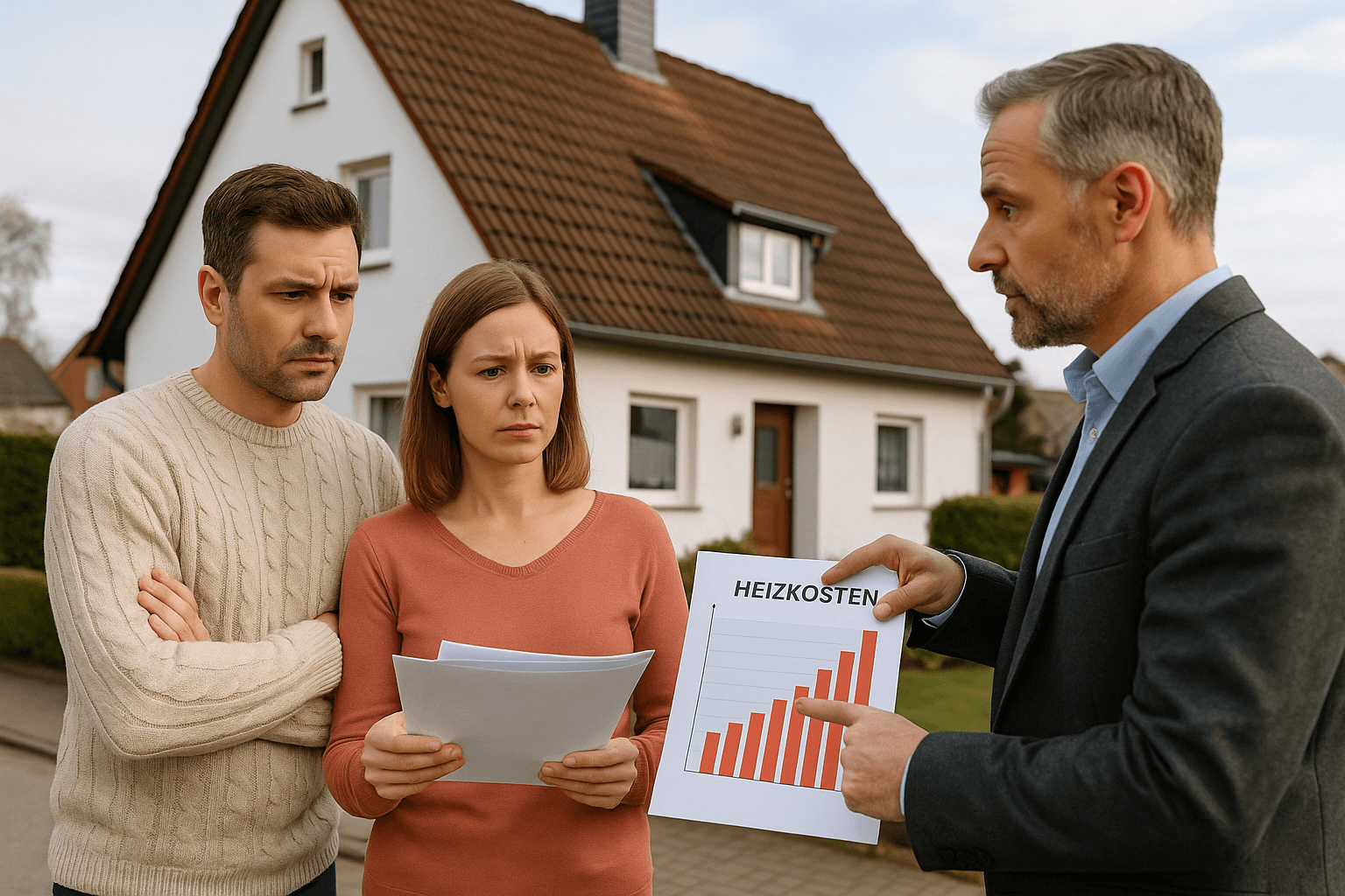 Die angespannte Situation in deutschen Haushalten spitzt sich weiter zu: Immer mehr Eigentümer sehen den Energiepreisen und der kommenden Gesetzeslage mit Sorge entgegen. Lassen Sie sich jetzt professionell beraten, bevor es durch die neue EU-Regelung richtig teuer wird! Nutzen Sie Ihren Vorteil als früher Entscheider: Wer jetzt handelt, sichert sich Förderung und Wertzuwachs.